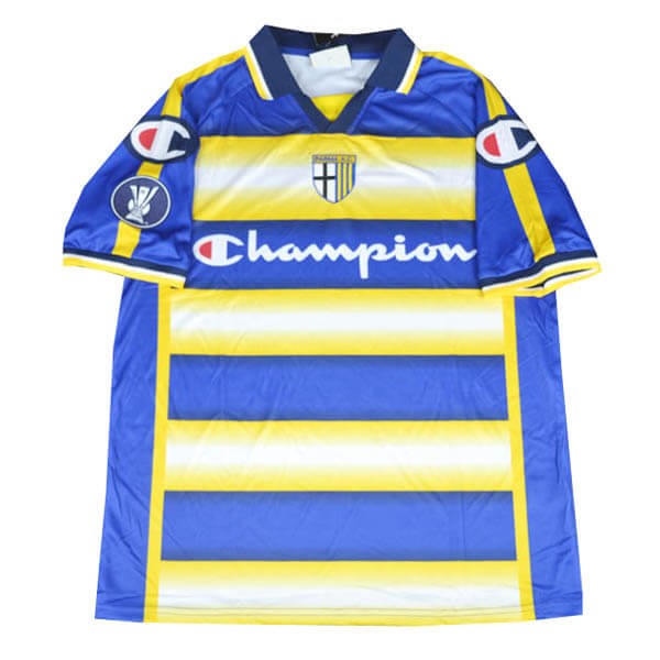 Authentic Camiseta Parma 2ª Retro 2004 2005 Azul Amarillo